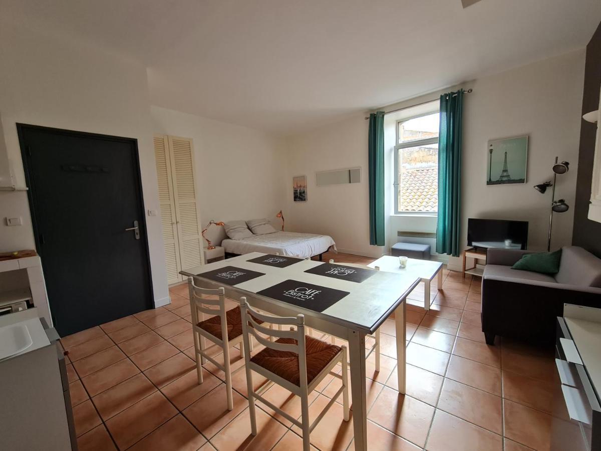 LE PRIEURE - STUDIOS jusqu'à 4 personnes Villeneuve-les-Beziers Exterior foto